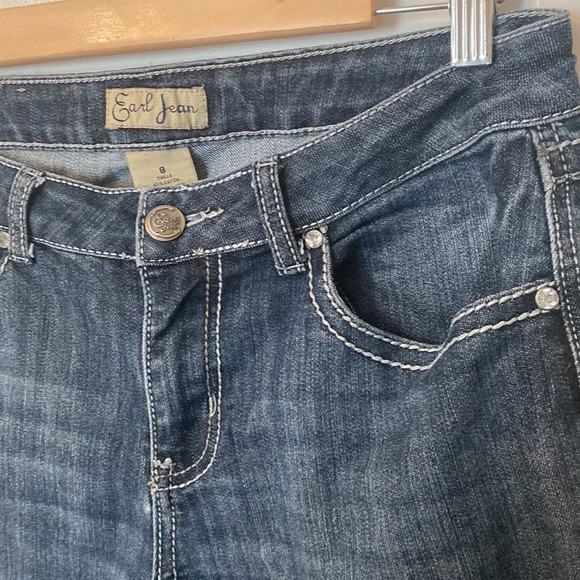 Earl Jeans Y2k Jewelled Pockets Bedazzled - Picture 6 of 12